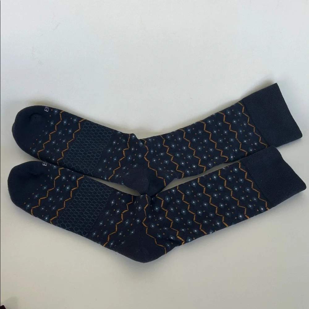 Bombas Socks Men's Dress Calf Sock Holiday Series XL - Picture 3 of 12